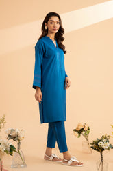 2-Pc Lawn Shirt With Cotton Straight Trouser CPG22-55
